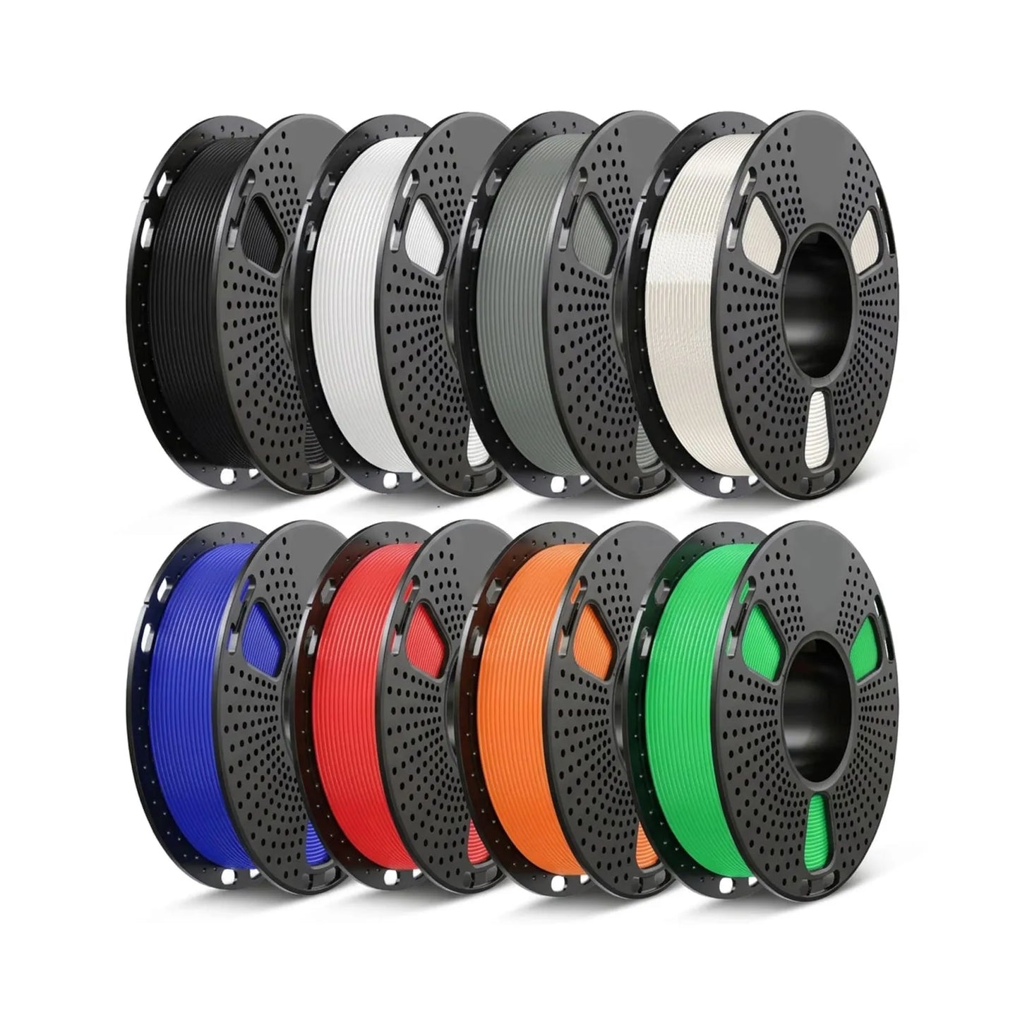 250g PLA Filament Mehrfarben-Bündel (8 Spulen)