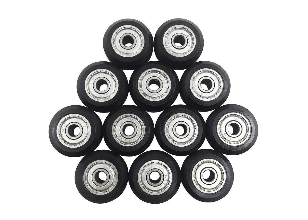10 PC Plastic Pom Pulley Wheels For 3D Printer