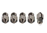 Hardened Stainless Steel & Tungsten MK8 Nozzles