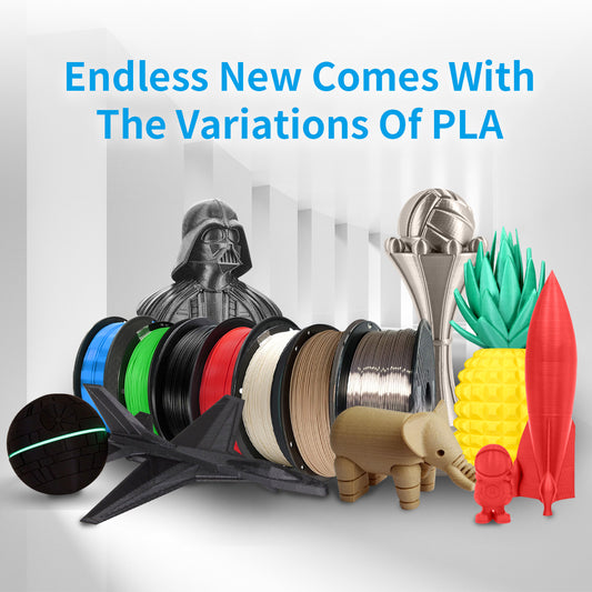 Endless New Comes with the Variations Of PLA