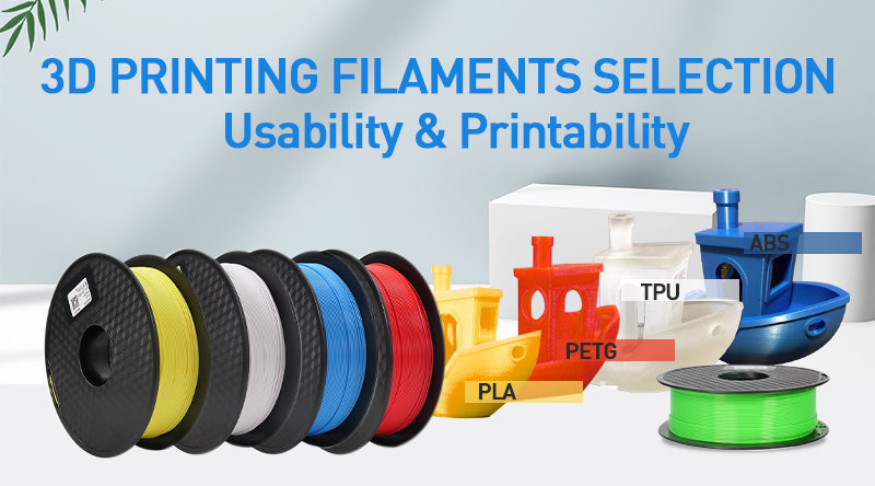 4 Common Filament Type Guide to Feed Your Printer Properly