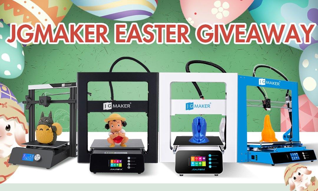 Hey, Bunny want to give you some gift - JGMaker Easter Giveaway - JGMaker3D