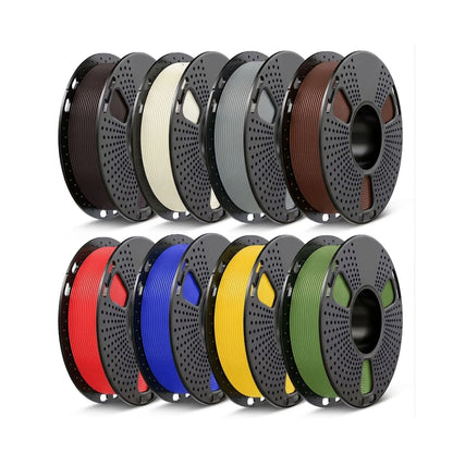 250g PLA Filament Mehrfarben-Bündel (8 Spulen)