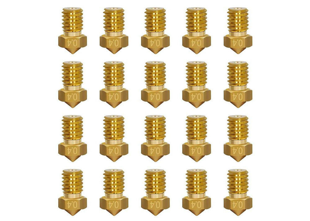 E3D 20 / 40 pcs  Brass 3d printer  Nozzle for Magic / A5S - JGMaker3D