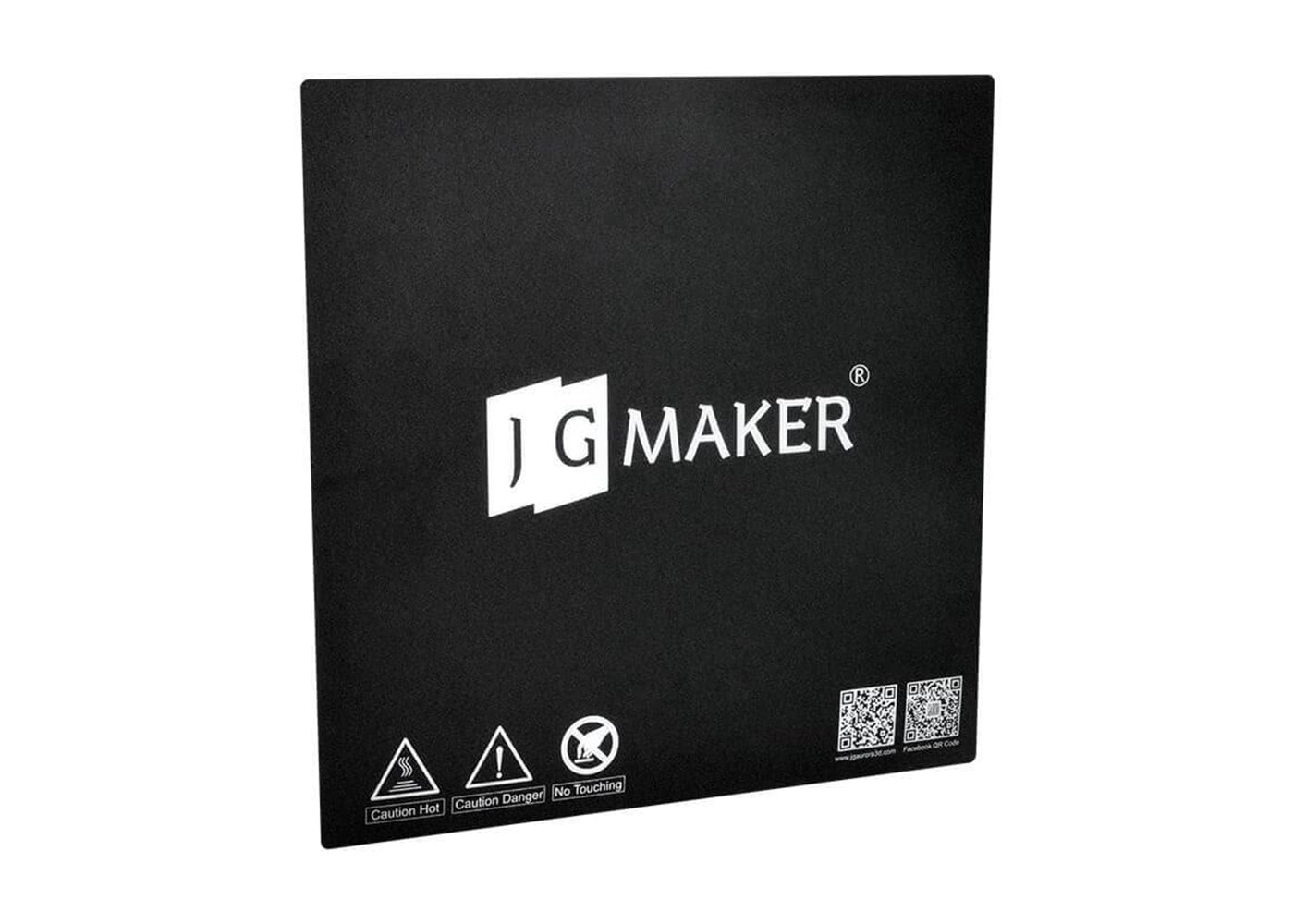 JGMaker Magic PVC-Bauplatte / Ultrabase-Glasbett mit 4 Clips 235*235*4
