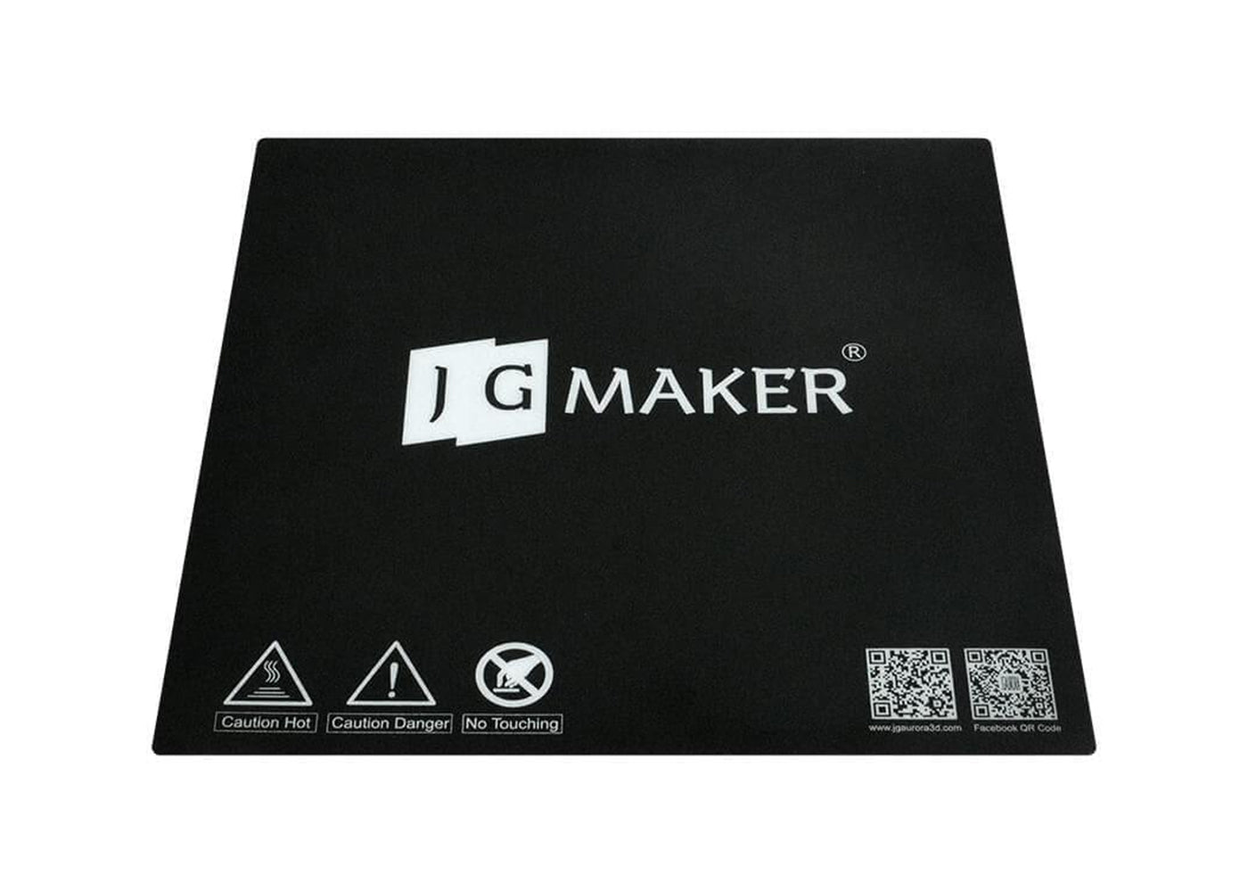 JGMaker Magic PVC-Bauplatte / Ultrabase-Glasbett mit 4 Clips 235*235*4