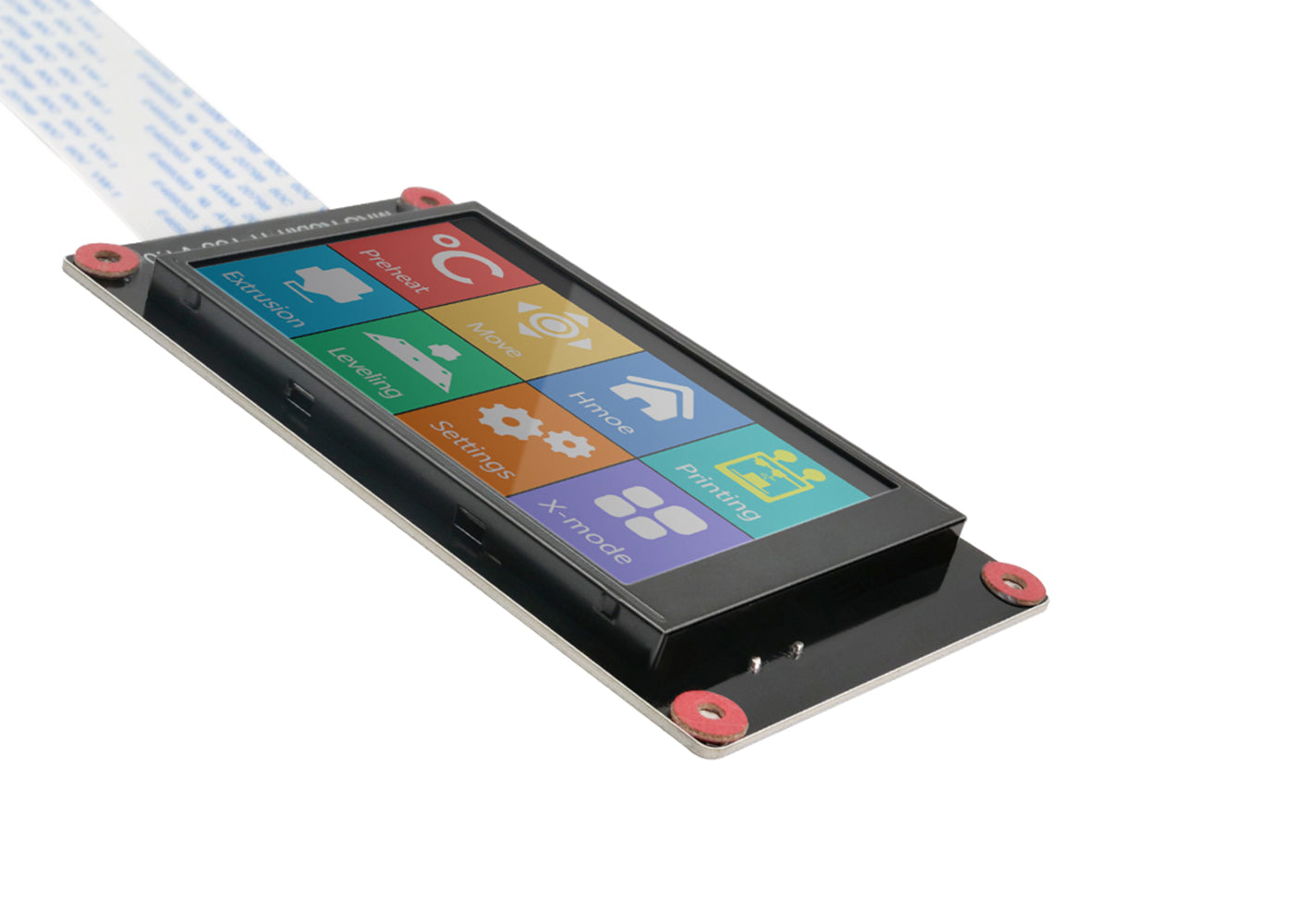 Benutzerfreundlicher mehrsprachiger Touchscreen für den JGMaker Artist D Pro 3D-Drucker