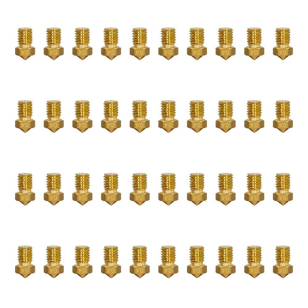 E3D 20 / 40 pcs  Brass 3d printer  Nozzle for Magic / A5S - JGMaker3D