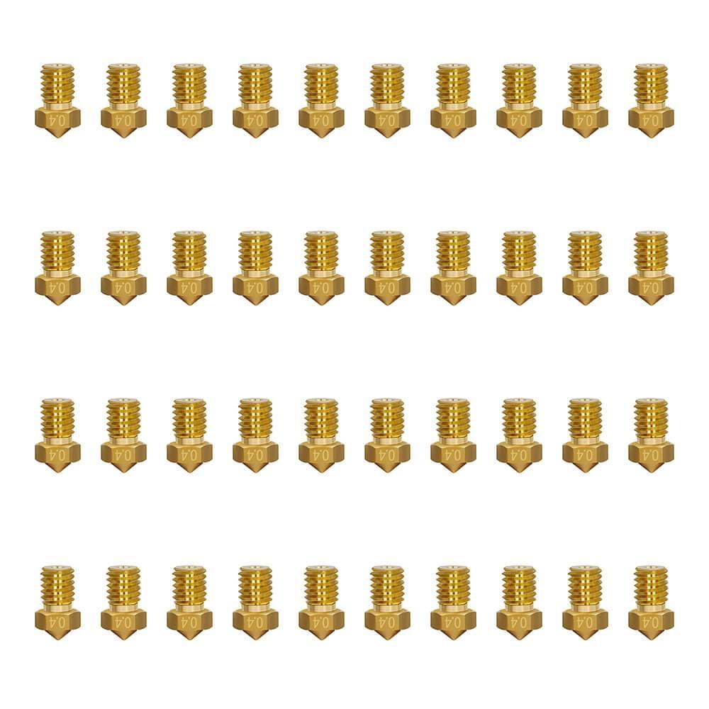 E3D 20 / 40 pcs  Brass 3d printer  Nozzle for Magic / A5S - JGMaker3D