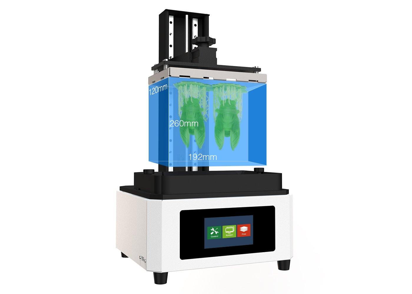 JGMaker G6 printing size - JGMaker3D