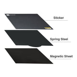 JGMaker Artist-D and Pro Magnetic Spring Steel Build Plate (Also fit A5/A5 )